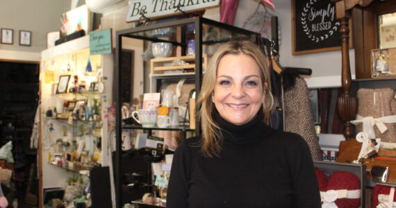 Bailey Jo Josie / Sound Publishing
Richelle Haas is the owner and “possibilitarian” of Sparkle Gifts and Whatnots in downtown Renton.