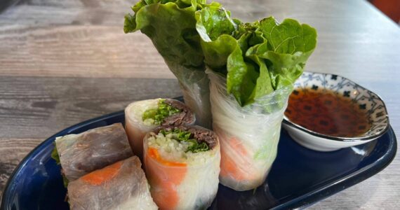 Papaya beef fresh rolls. Cameron Sheppard / Renton Reporter