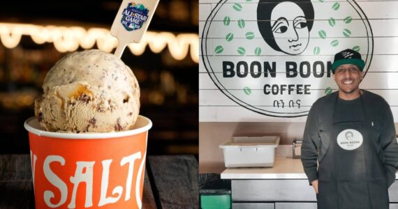 Photos courtesy of Salt & Star and Boon Boona.
Boon Boona coffee was used for Salt & Straw’s special All-Star Game ice cream at T-Mobile Park.