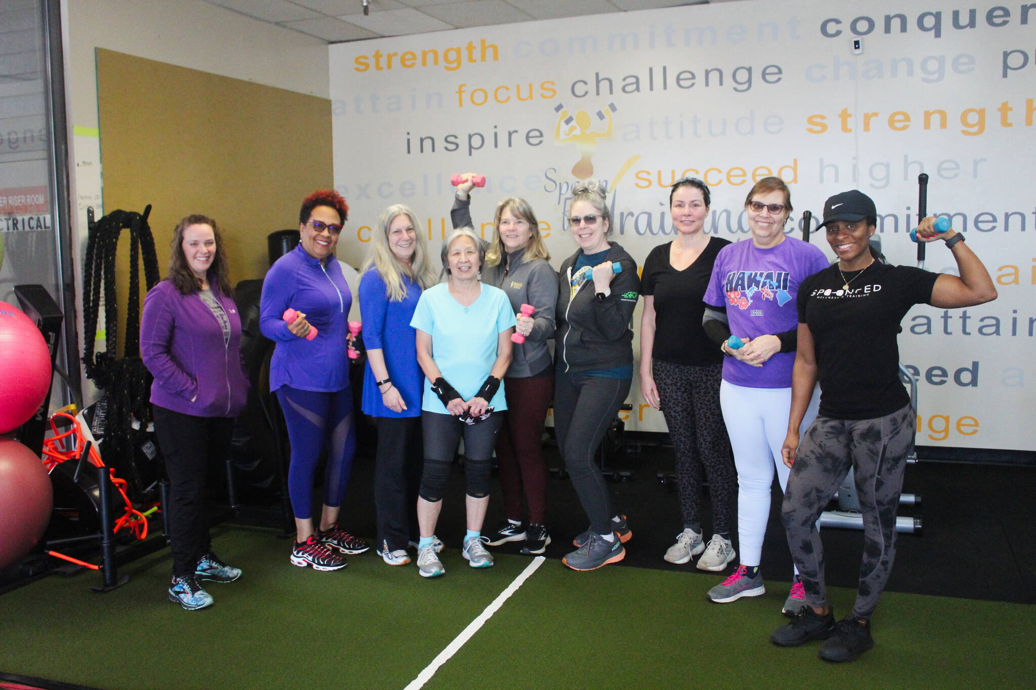 Spoonfed Training classes for Team Survivor Northwest members take place every Thursday from 12 to 1 p.m. Photo by Bailey Jo Josie/Sound Publishing
