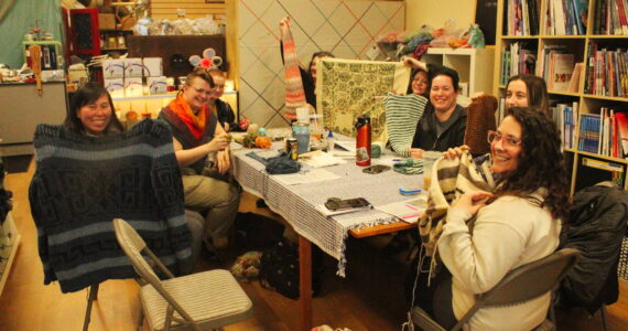 The New Knittery hosts a Fiber Friends Meet Up every Friday night from 6-8 p.m. Photo by Bailey Jo Josie/Sound Publishing