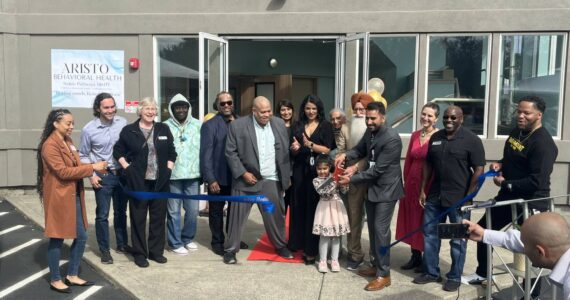 Ribbon cutting at Aristo Intensive Behavioral Health Treatment Facility, 95 S. Tobin St., Renton. Photo by Max Burchi/Renton Reporter