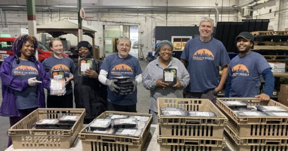 The warehouse staff team. Courtesy photo