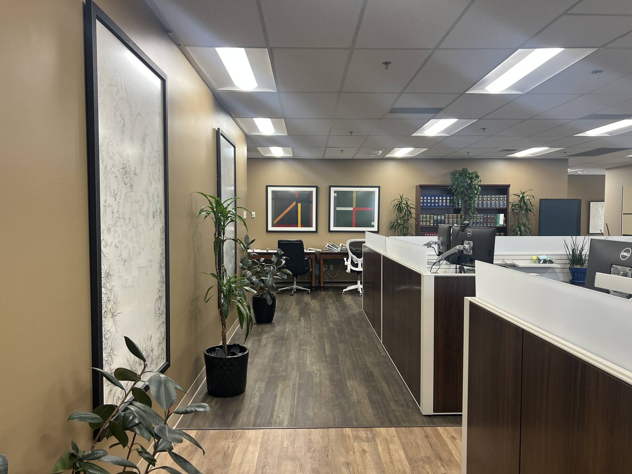 The law office of Lawrence Kahn Law Group will host an art show with local artists’ work. Photo provided by Lawrence Kahn Law Group