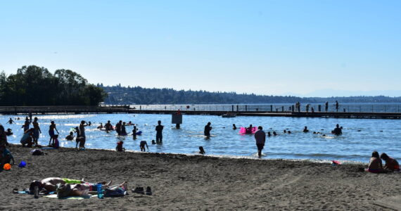 Gene Coulon Memorial Park Beach, July 2018. File photo
