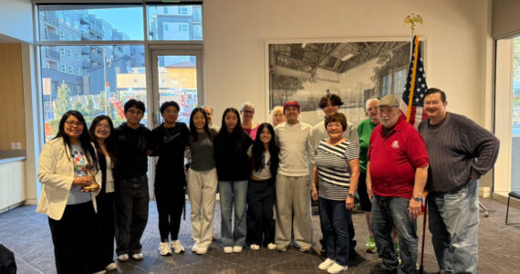 Kiwanis Club of Renton President Kim-Khánh Văn (far left) says that the club will “continue our traditions of serving children and communities for the next 93 years. We invite the community to join us on this journey to serve our children and communities.” Courtesy photo