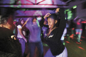 Members of the Renton Youth Council served as chaperones at Renton Community Center’s Spring Dance for district middle schoolers recently. Here