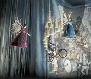 The Dead Clown is the central character of the production
