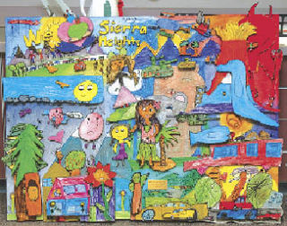 Renton elem. students' artwork on display at Carco Theatre